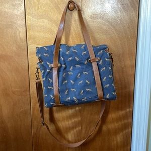 ModCloth camp director tote fox print